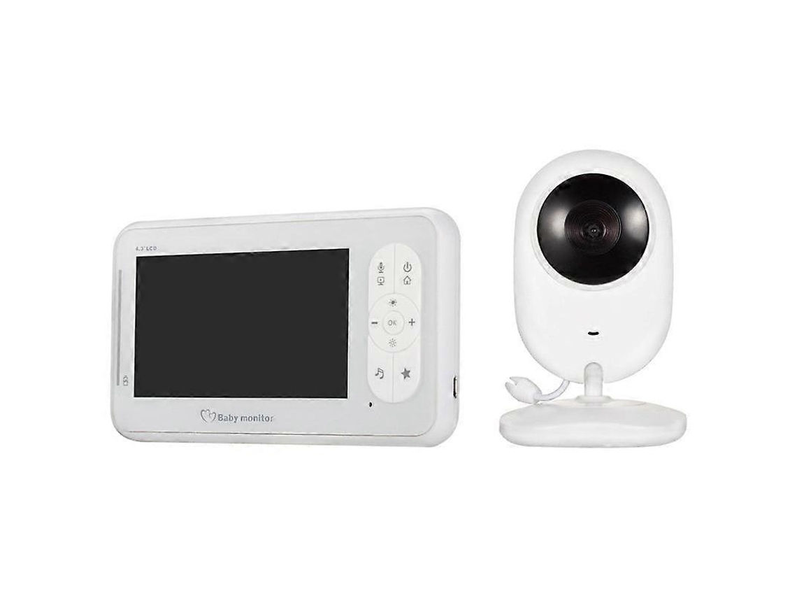 Monitor Sem Fio De 4,3 Polegadas Com Monitoramento De Temperatura, Áudio Bidirecional, Visão Noturna, Babá Eletrônica E Câmera Babá. Olysi Shop