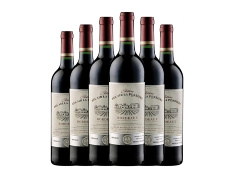 Vinho CHÂTEAU BEL AIR LA PERRIERE Château Bel Air la Perriere Bordeaux (0.75 L - 6 Unidades)