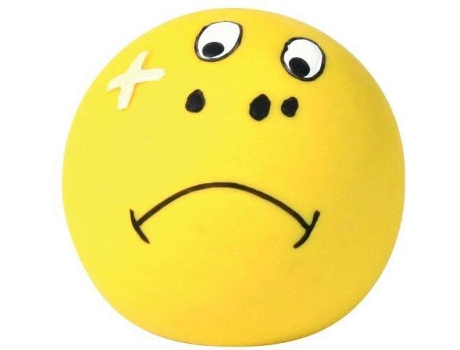 Bola para Cães  Smileys (6 cm - Látex)