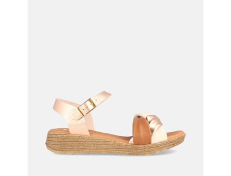 Sandálias De Mulher Marila Shoes Macao Pele Castanho (36)