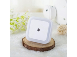Omni 2 Peças de Luz Noturna Led Quadrada Branca com Sensor, Ideal para Sala e Quarto Infantil
