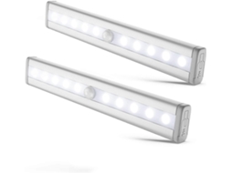 Omni luces Nocturnas Led Con Detector de Movimiento, 2 Piezas, Alimentadas por Baterías Aaa (no Incluidas)