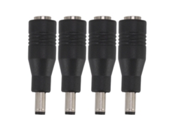 Adaptador Convertidor de Corriente Dc 6.0x4.4 a 5.5x2.1 mm, 4 Unidades