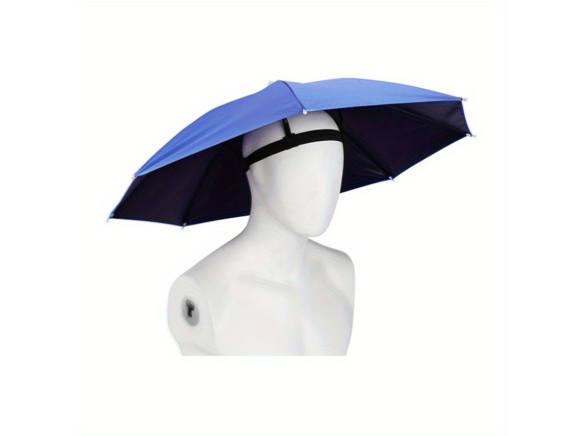 Guarda chuva Dobrável Estilo Chapéu À Prova de Vento com Diâmetro 69 Cm e Design Moderno Folhas Carvalho, Multifuncional STELASPLEN