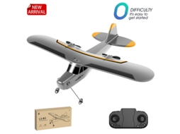 Drone Rc B3 Aeronave de Espuma com Luz Led 2 Baterias Duração Da Bateria: 10 Min Cinza YIZHOOD