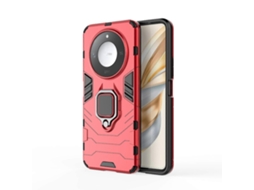 Capa Protetora Resistente A Impactos Para Honor X60 5g Em Pc + Tpu Com Suporte De Anel Magnético.