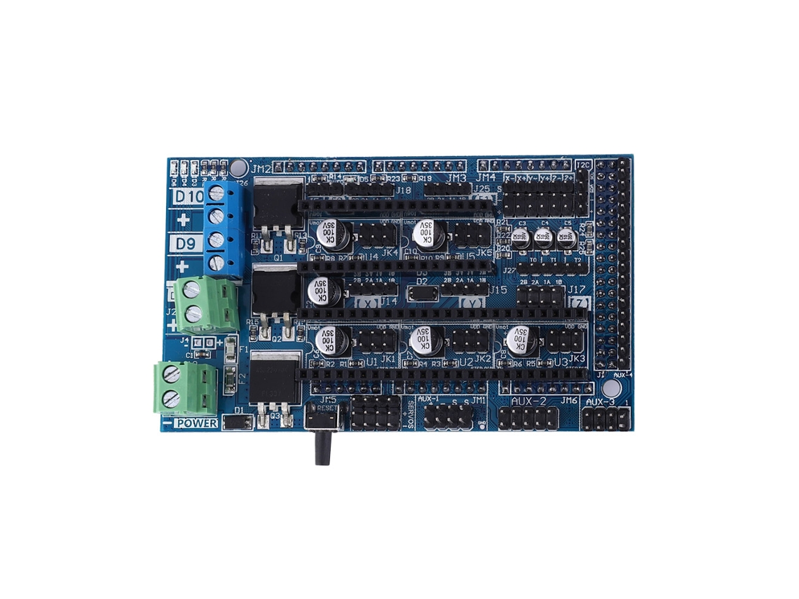Laxiscreed Ramp 1.6 Placa De Controle Para Impressora 3d Com Dissipador E Kit De Conexões