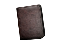 Vlrla-2026cartera Bifold De Couro Autêntico Para Homem Com Bloqueio Rfid, Capacidade Grande, Porta-cartões Vintage