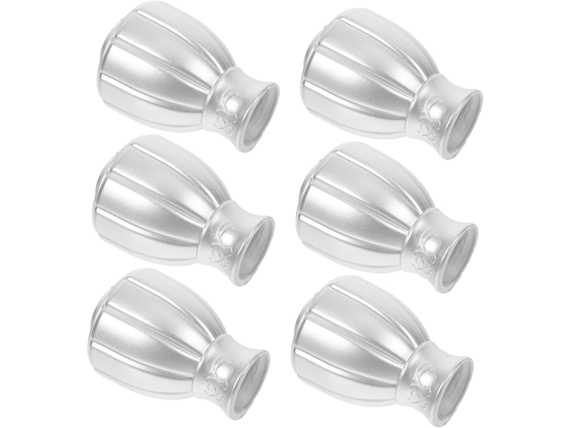 Conjunto De 6 Peças De Batentes Decorativos Para Varão De Cortina, Estilo Romano, Para Decoração De Casa. Conjunto De 6 Peças De Batent