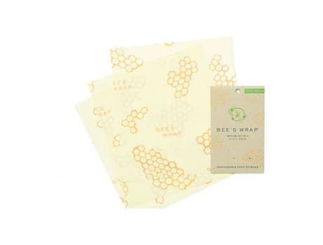 Papel Cera de Abelha Modelo Colmeia 3 Unidades BEE'S WRAP