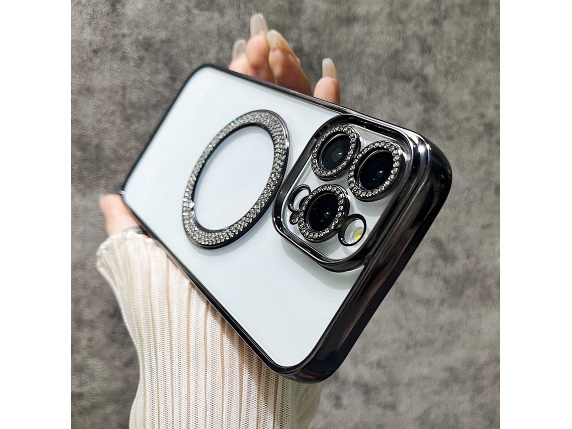 Zsanfs Capa Para Iphone 12 Pro, Cor Transparente