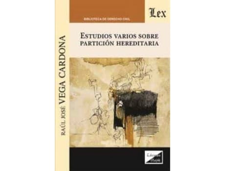 Livro Estudios Varios Sobre Particion Hereditaria de Raul Jose Cardona (Espanhol)