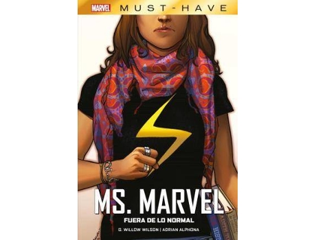 Livro Ms. Marvel: Fuera De Lo Normal de Adrian Alphona, G. Willow Wilson (Espanhol)