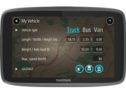 GPS TOMTOM Go Professional 6200 (Europa - Bluetooth Mãos Livres - 6'' - 1h de autonomia)
