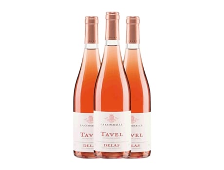 Vinho rosé DELAS FRÈRES La Comballe Rosé Tavel (0.75 L - 3 Unidades)