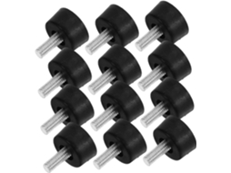 Mipcase Conjunto De 20-niveladores Parafuso Ajustáveis Para Móveis Niveladores Pé Resistentes Mesas, Cadeiras E Sofás
