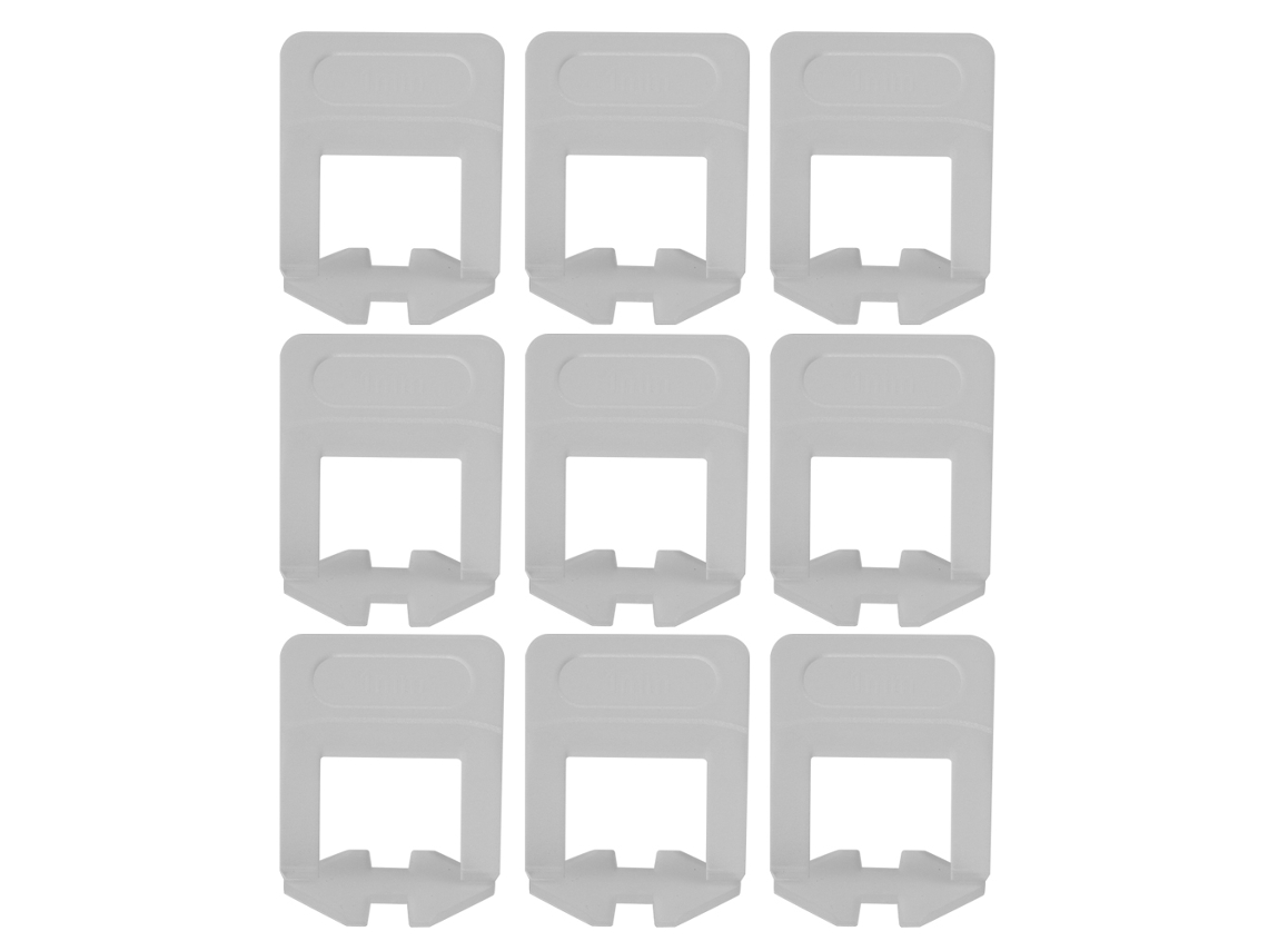 Ferramenta De Nivelamento Para Azulejos 200pcs Spacer Base Clips Sistema De Nivelamento Auxiliar 1mm