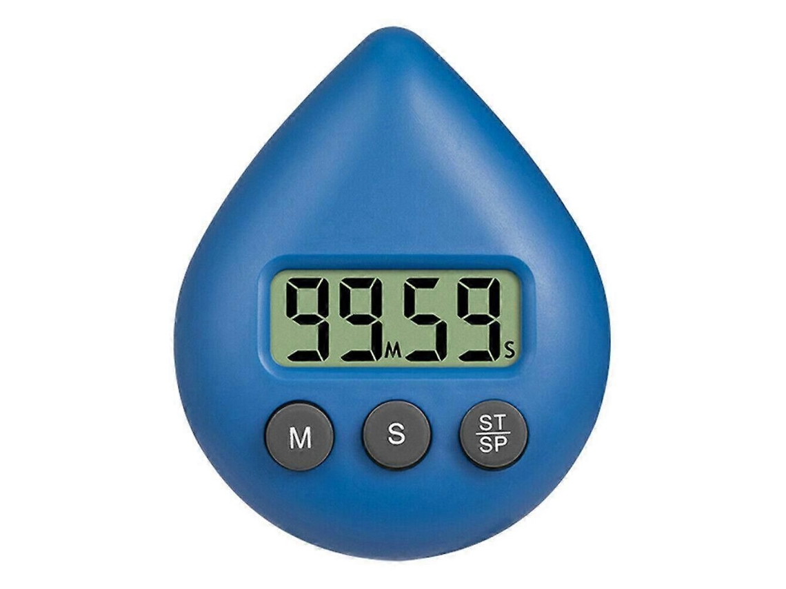 Timer Digital Para Banheiro Com Alarme E Ventosa