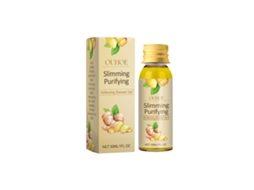 Gel de Banho de Gengibre Ouhoe com LAXISCREED, Purifica, Remove Queratina e Hidrata a Pele