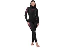 Wetsuit de Caça Submarina Seawalker 3.5 Mm Preto Msalvimar