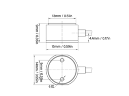Sensor de Pressão de Filme Fino alta sensibilidade 0.5‑500g | S/MARCA
