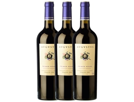 Vinho AUGUSTUS Augustus Merlot-Syrah Penedès Joven (0.75 L - 3 unidades)