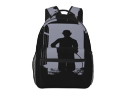 Mochila Charlie Chaplin K60 Para Estudantes, Resistente E Leve, Impermeável E Com Alça De Ombro Respirável.