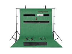 Kit De Suporte De Fundo Para Fotografia, Travessa Ajustável, Uso Multifuncional,verde Normal,2000x3000 Oem