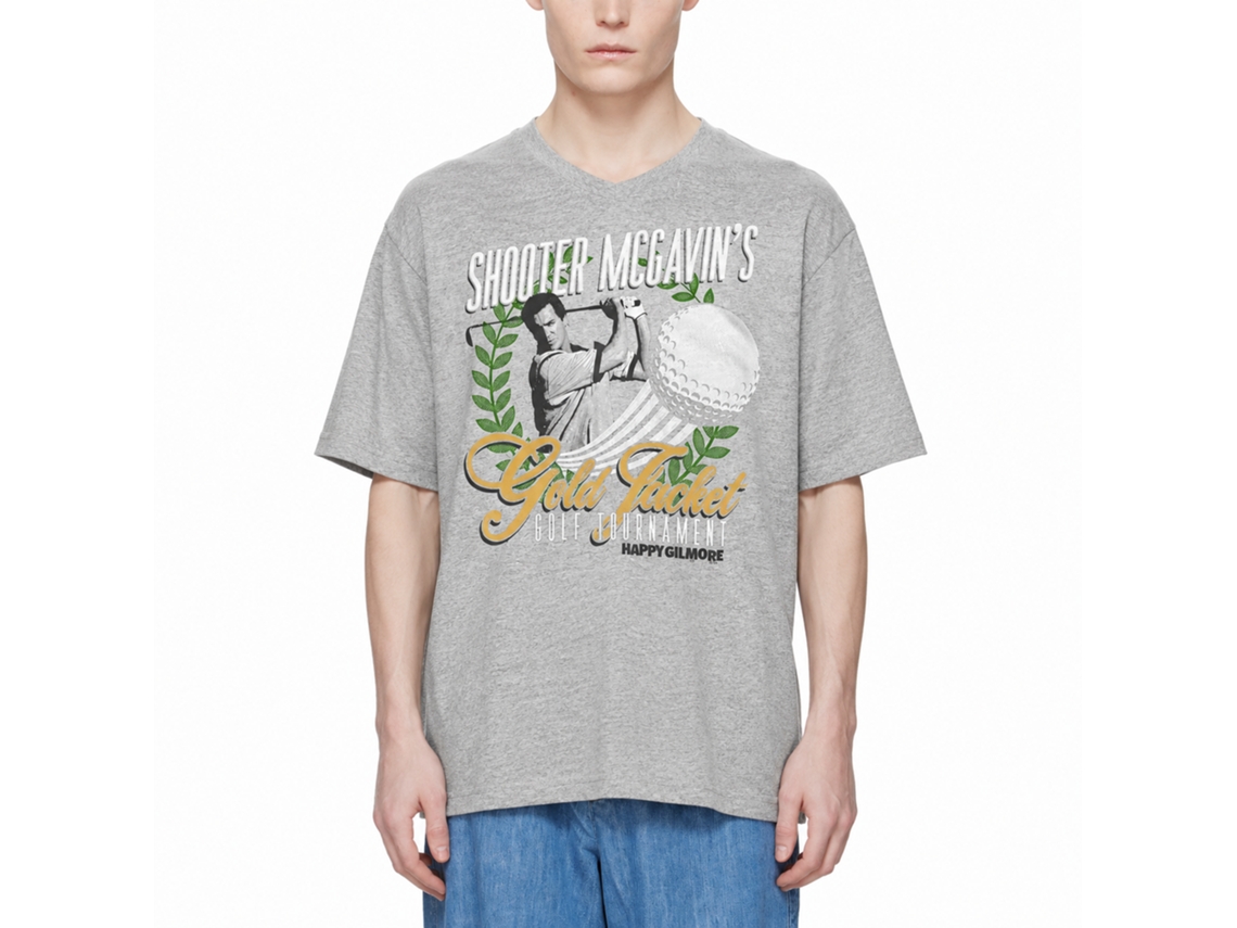 Rockinstone Happy Gilmore Gold Jacket Tournament Graphic T-shirt Size:xl