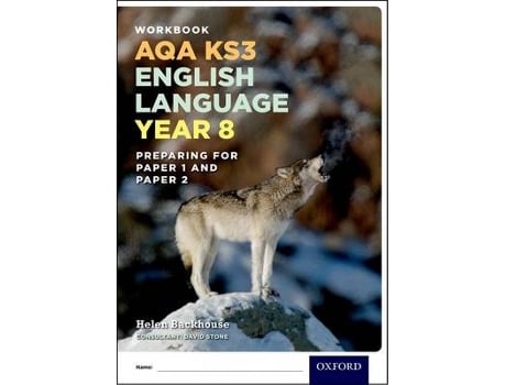 Livro aqa ks3 english language: year 8 test workbook pack of 15 de helen backhouse,david stone (inglês)