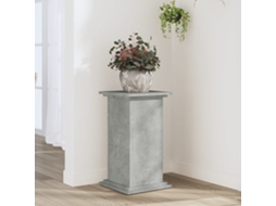 Vidaxl Suporte P/ Plantas 33x33x60 Cm Derivados Madeira Cinza Cimento