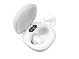 Novos Fones Intra Auriculares Mini Bluetooth Rosa, Design Sem Fios, Excelente Desempenho Gaming, Baixa Latência Branco. Sfushos