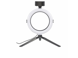 Aro De Luz Selfie Com Tripé E Controlo Remoto  Ø 20 Cm*