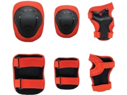 Kit de proteção AQUAFORGE para crianças, com capacete, Joelheiras e Cotoveleiras