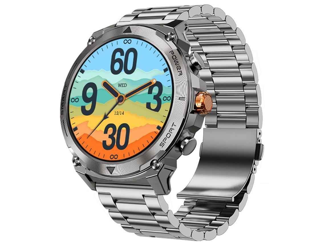 Smartwatch Com Chamadas Bluetooth Rastreamento De Esportes Ao Ar Livre Display Amoled De 1 43 Polegadas Monitoramento De Frequência Cardí Yunzii