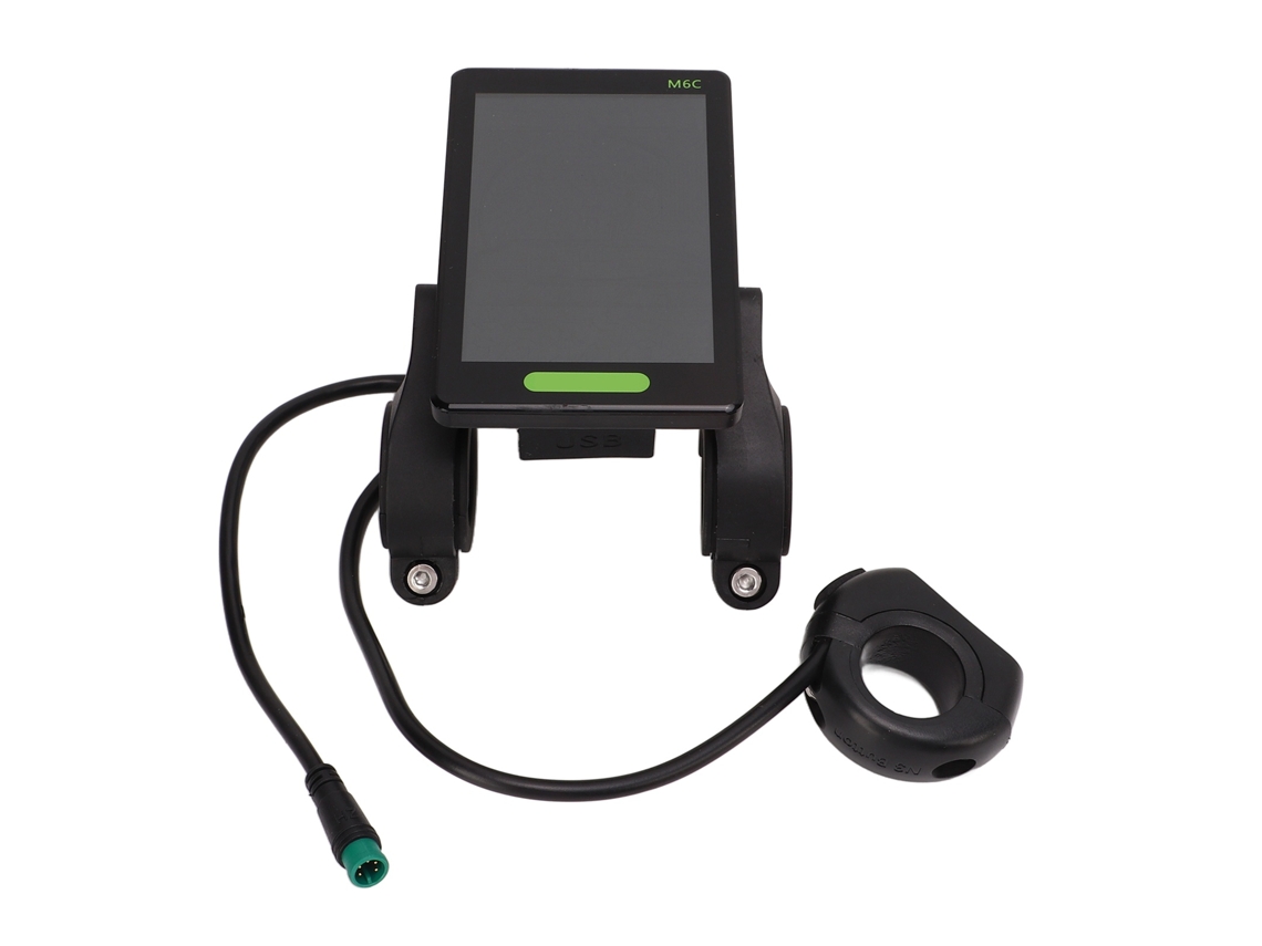 Lurelia Painel Visor Lcd, Em Abs, Impermeável Para Bicicleta E Btt, Resistente, Funcional E Fácil De Instalar Para Utilização Diária