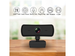 Câmera Web Hd 2k Autofoco com Microfone | S/MARCA