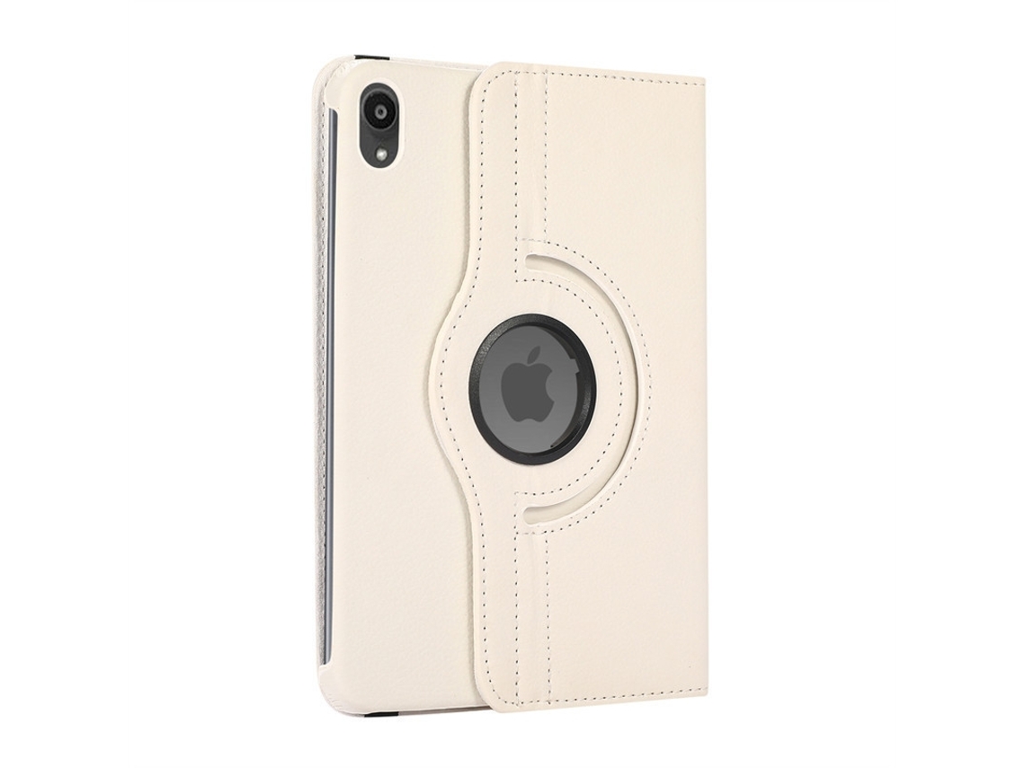 Capa Com Teclado Bluetooth Compatível Com Ipad 10/11 10.9 A16, Giratória 360°, Suporte Integrado, Cor Branco