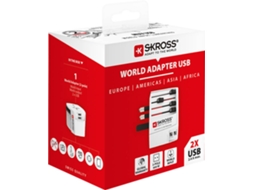 Adaptador de Viagem SKROSS MUV 2 USB World
