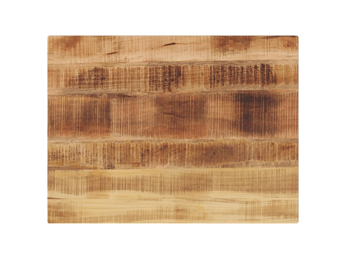 Vidaxl Tampo De Mesa Retangular 70x60x1,5 Cm Mangueira Áspera Maciça