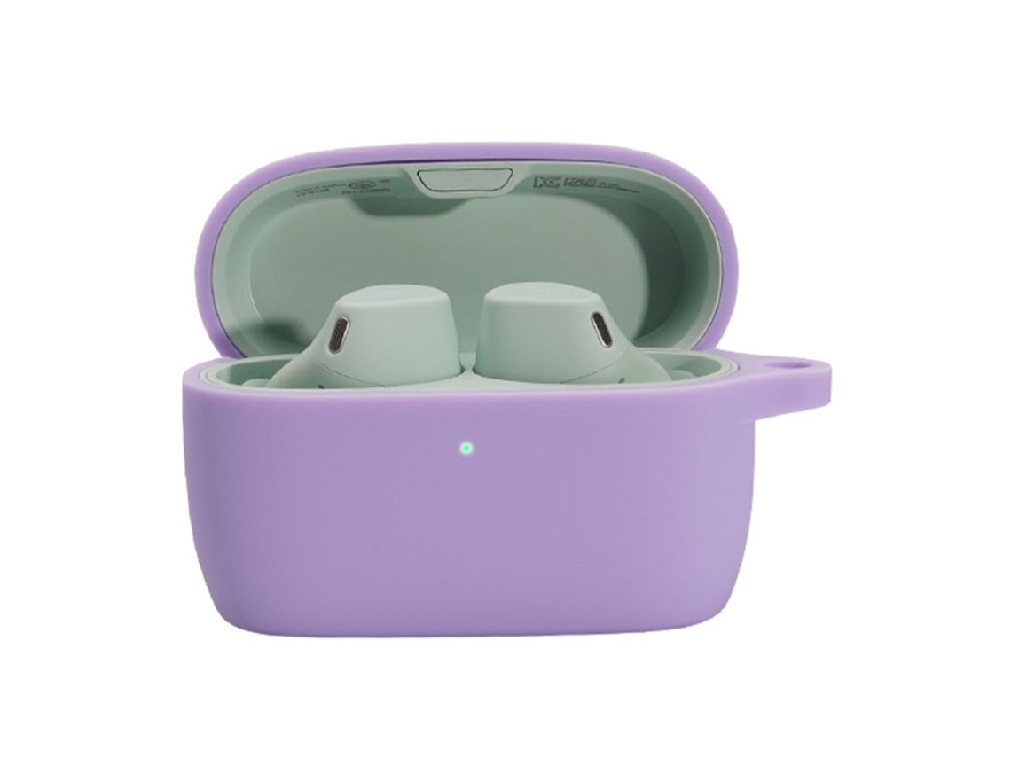 Capa De Silicone Para Jabra Elite 4 Roxo Brilvibera