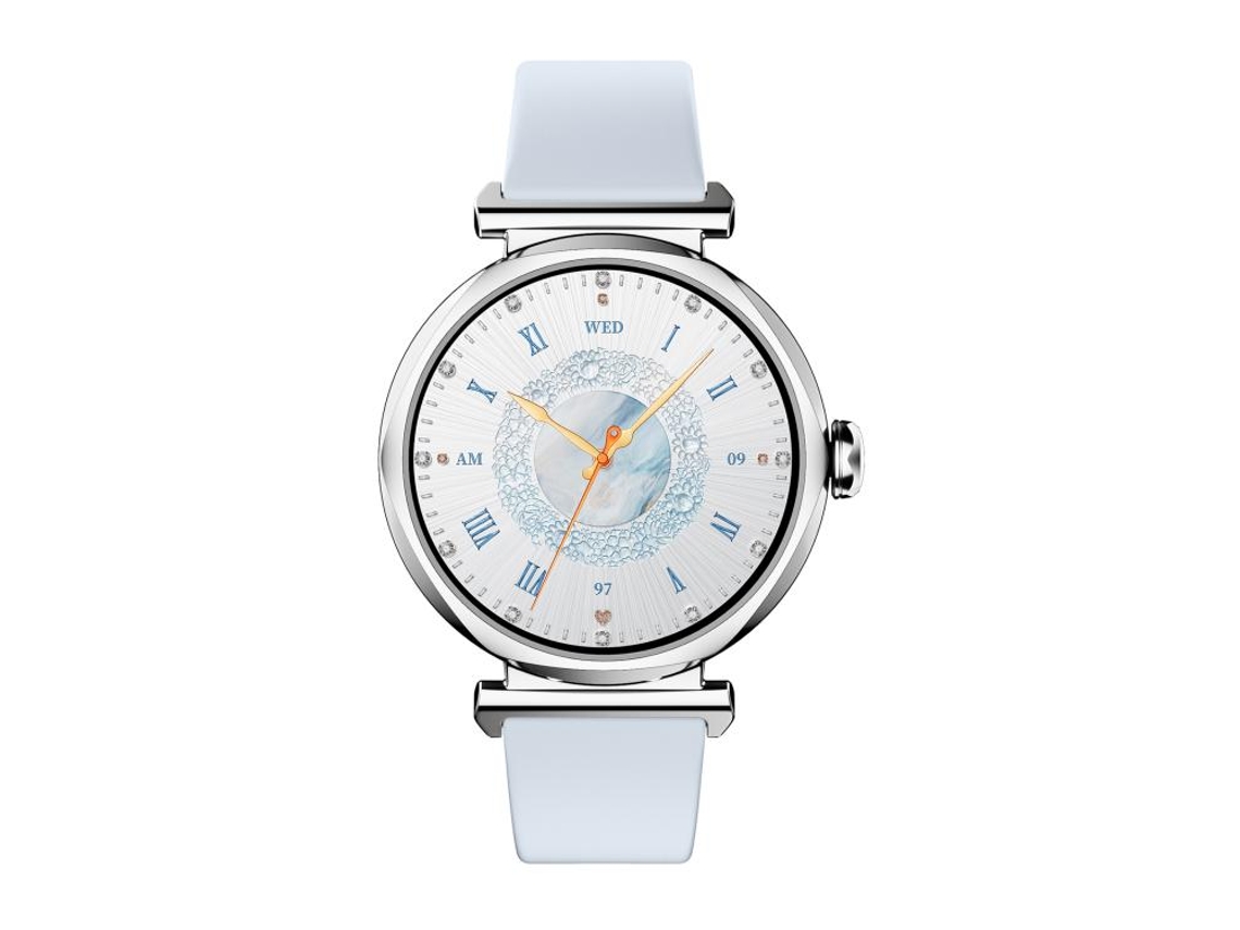 (prateado) Smartwatch Esportivo Feminino Com Tela Tft De 1,27 Polegadas, Classificação Ip68 E Suporte Para Monitoramento De Frequência Cardíaca