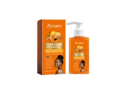 Gel de Banho Exfoliante Hidratante Zyvarn Cúrcuma e Vitamina C