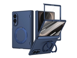Capa Para Samsung Galaxy Z Fold8 À Prova De Choque Com Suporte Gertiz (azul)