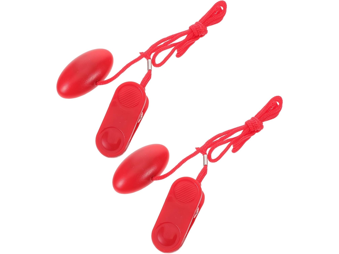 Kit de 2 Chaves Magnéticas de Segurança BESPORTBLE para Esteiras, Clipe de Parada de Emergência | S/MARCA