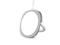Suporte De Anel Para Celular De 15 W Com Carregamento Sem Fio Magesafe, Carregador Magnético Sem Fio Para Iphone 12, Série Y3, Prata SUNNY SPACES