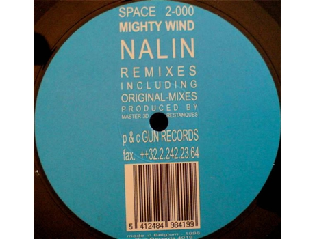 Vinil Mighty Wind Nalin Remixes Gun Records