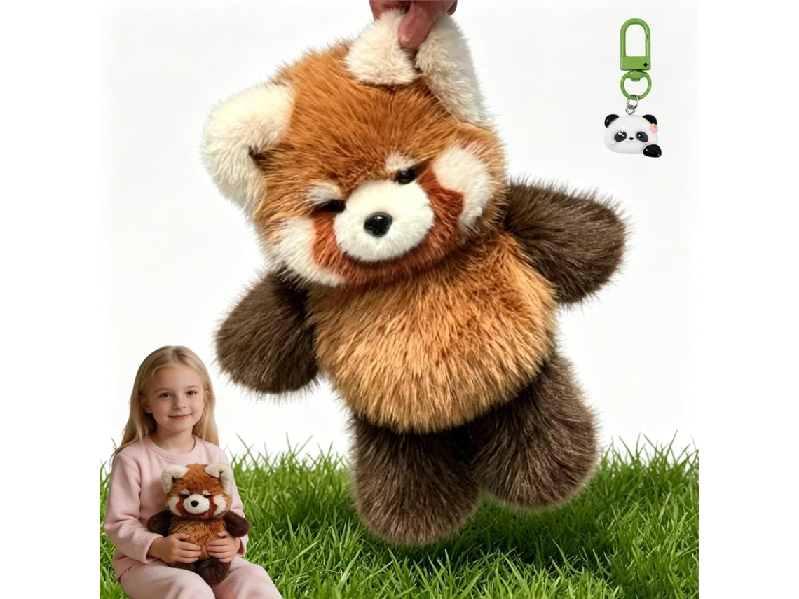 Brinquedo Pelúcia Interativo 55 Cm Que Corre, Anti-Stress Para