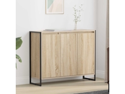 Vidaxl Armário Lateral Sonoma 96,5 X 30 X 75 Cm Derivados De Madeira
