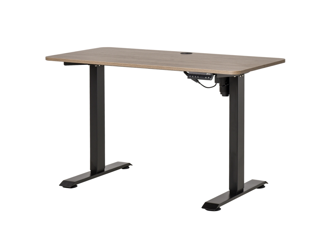 Mesa de Escritório SINOHUNGAR ajustável 120x60x72cm, com 4 memórias, preta